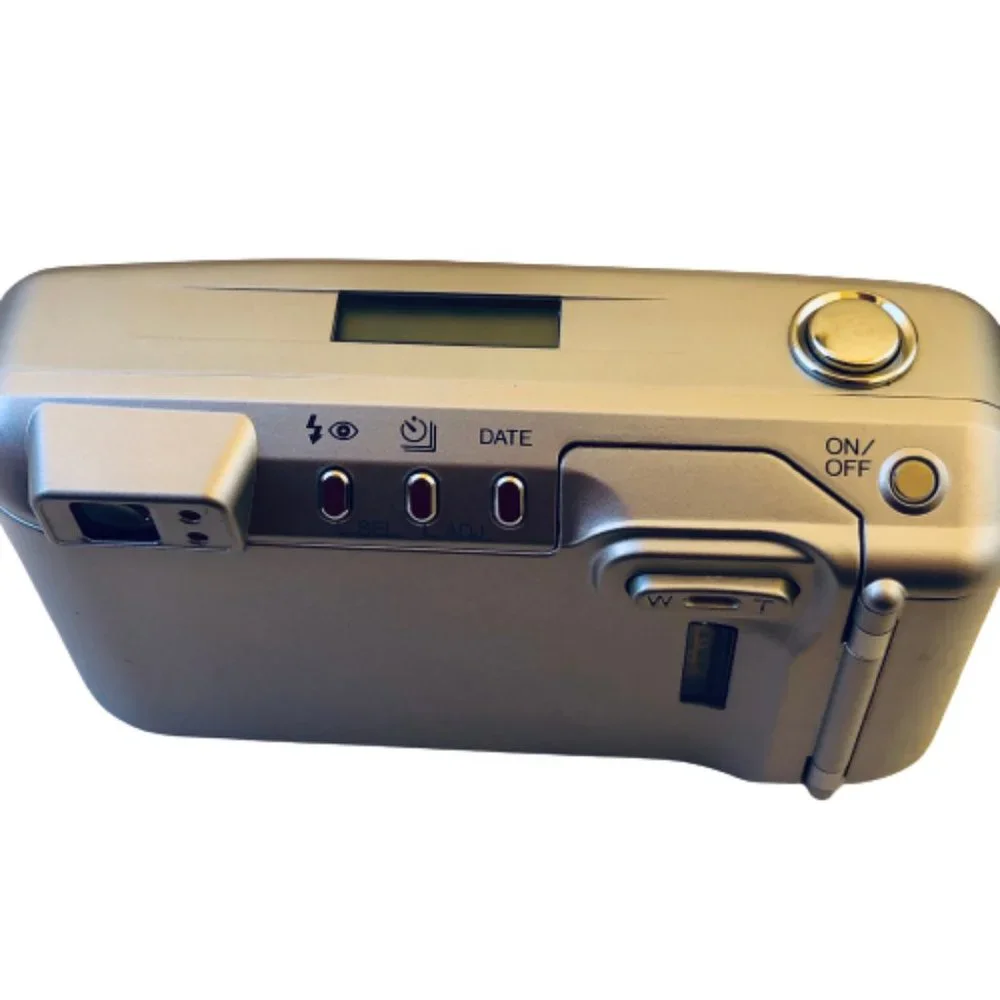 Minolta Freedom Zoom150 35mm Film Camera Panorama with Case BROKEN PARTS ONLY